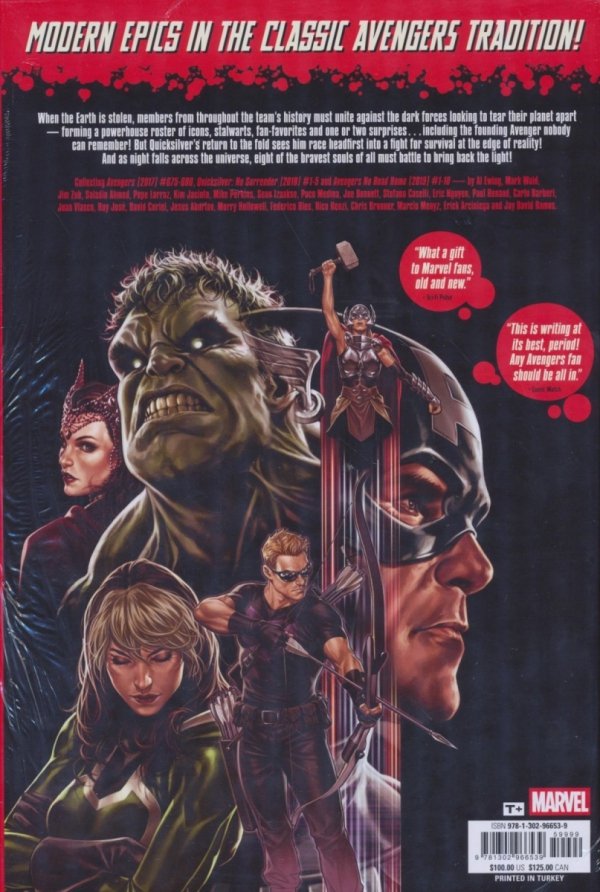 AVENGERS NO SURRENDER NO ROAD HOME OMNIBUS HC [STANDARD] [9781302966539]