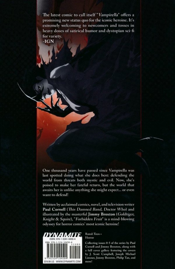VAMPIRELLA VOL 01 FORBIDDEN FRUIT TP [9781524104504] **promocja TOMY**