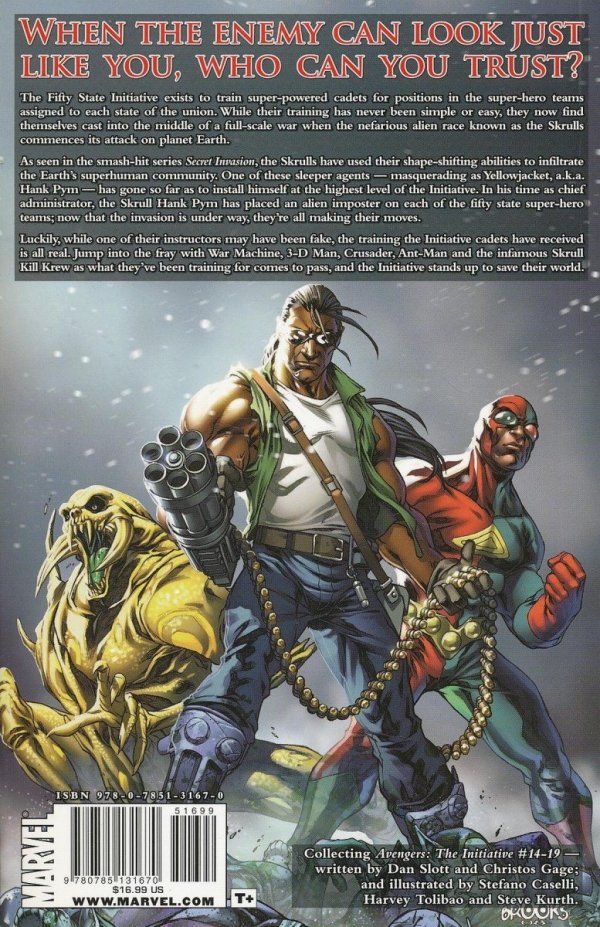 AVENGERS THE INITIATIVE VOL 03 TP [STANDARD] [9780785131670]