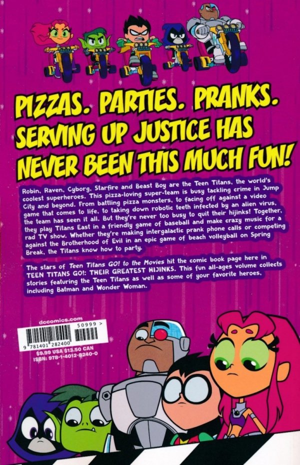 TEEN TITANS GO THEIR GREATEST HIJINKS TP [9781401282400]