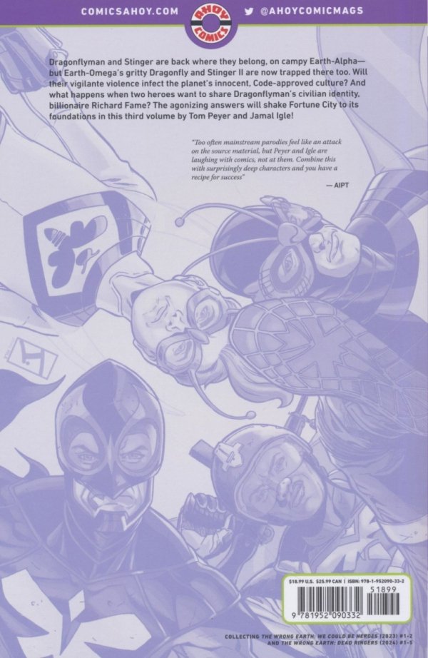 WRONG EARTH VOL 03 DEAD RINGERS TP [9781952090332]