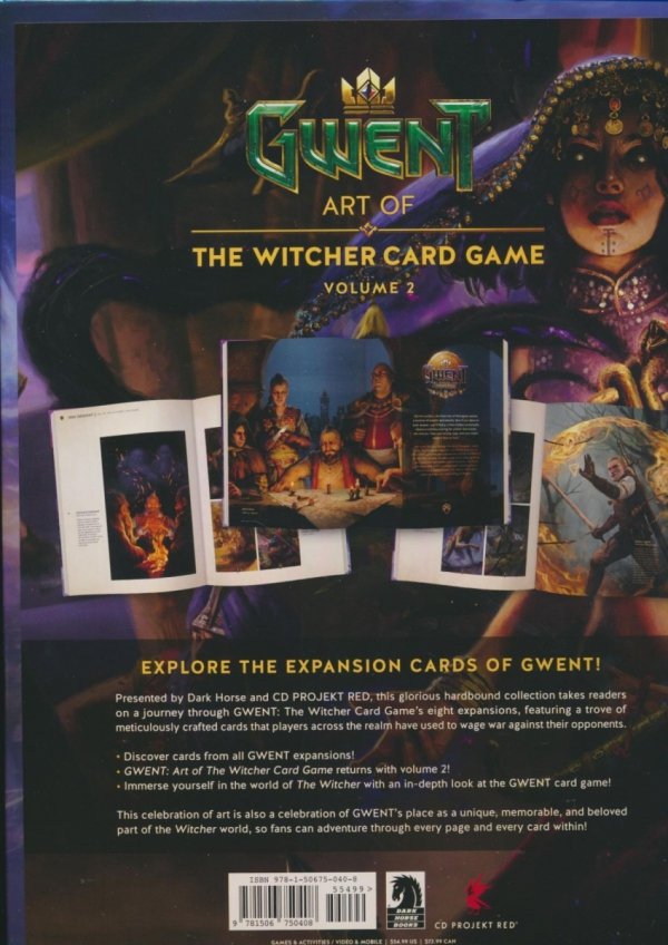 GWENT ART OF THE WITCHER CARD GAME VOL 02 HC [9781506750408]