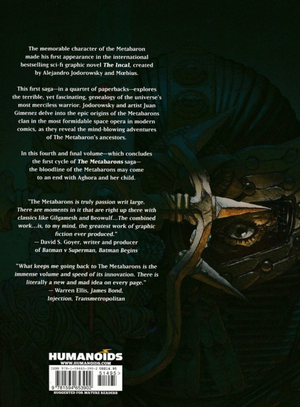 METABARONS VOL 04 AGHORA AND THE LAST METABARON TP [9781594653902] **promocja TOMY**