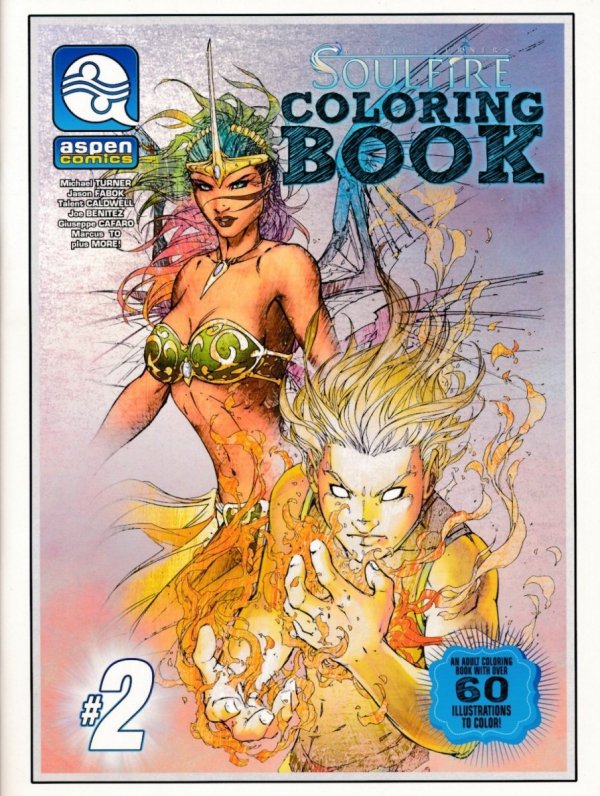 SOULFIRE COLORING BOOK VOL 02 TP [9781941511312] **promocja TOMY**