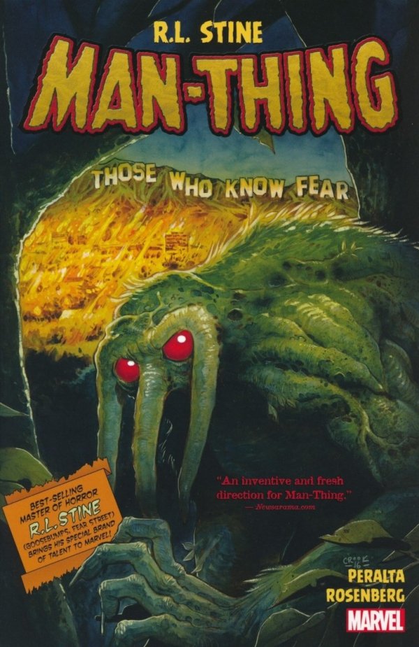MAN-THING BY RL STINE TP [9781302902001]