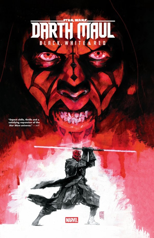 STAR WARS DARTH MAUL BLACK WHITE AND RED TP [9781302954949]