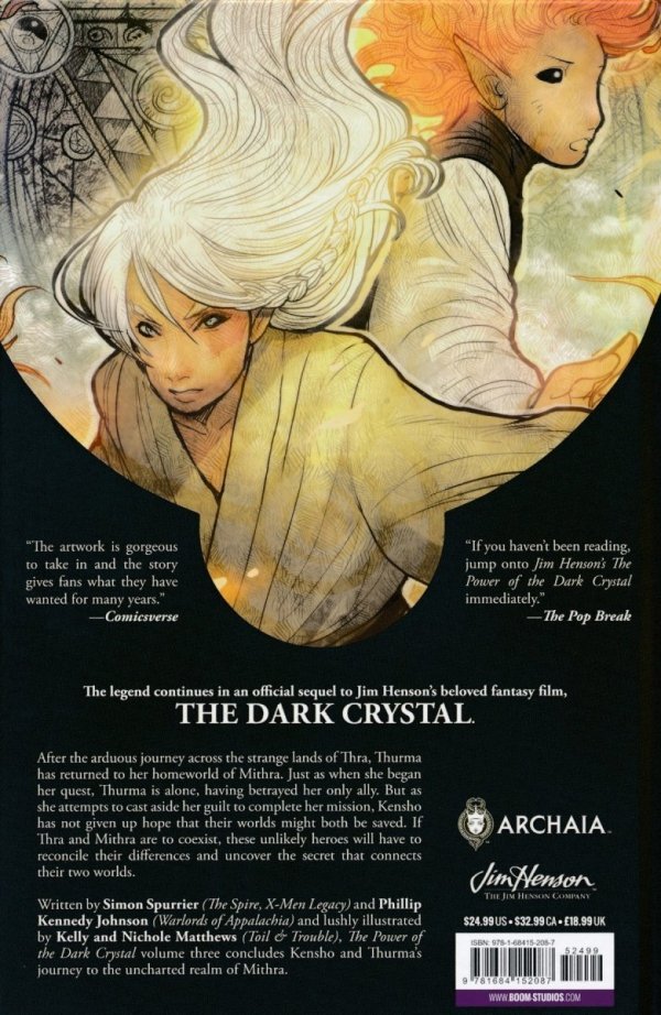 JIM HENSONS THE POWER OF THE DARK CRYSTAL VOL 03 HC [9781684152087]