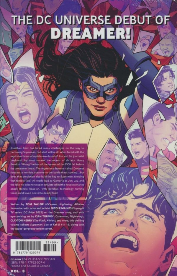SUPERMAN SON OF KAL-EL VOL 03 BATTLE FOR GAMORRA HC [9781779520074]