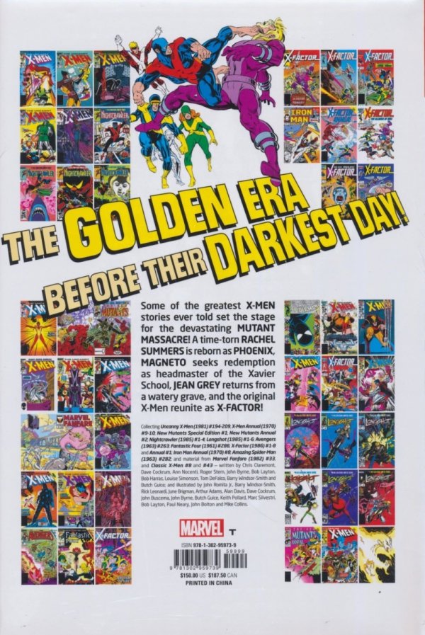 X-MEN MUTANT MASSACRE PRELUDE OMNIBUS HC [STANDARD] [9781302959739]