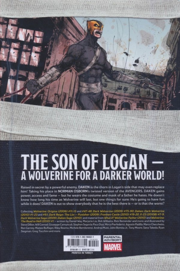 DAKEN DARK WOLVERINE OMNIBUS HC [STANDARD] [9781302966621]