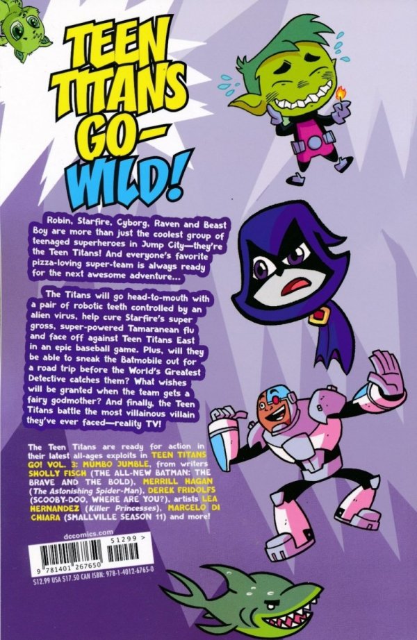 TEEN TITANS GO VOL 03 MUMBO JUMBLE TP [9781401267650] **promocja STOCK SALE**