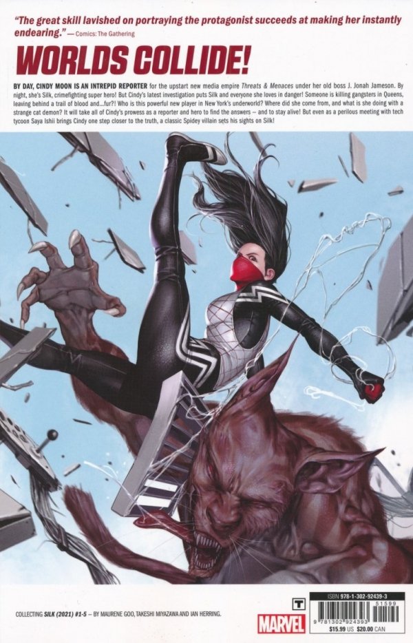 SILK VOL 01 THREATS AND MENACES TP [9781302924393]