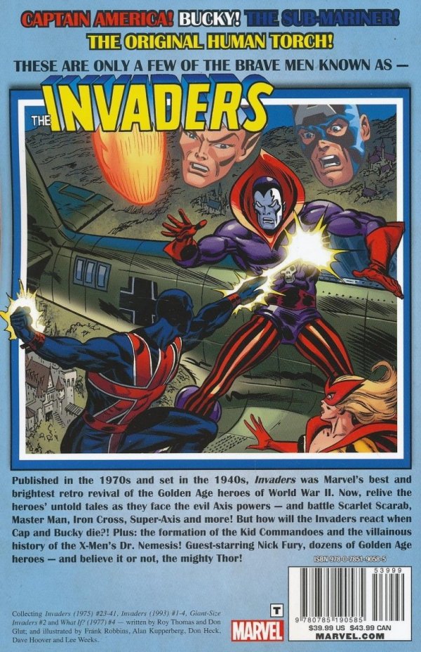 INVADERS CLASSIC THE COMPLETE COLLECTION VOL 02 TP [9780785190585] **promocja TOMY**