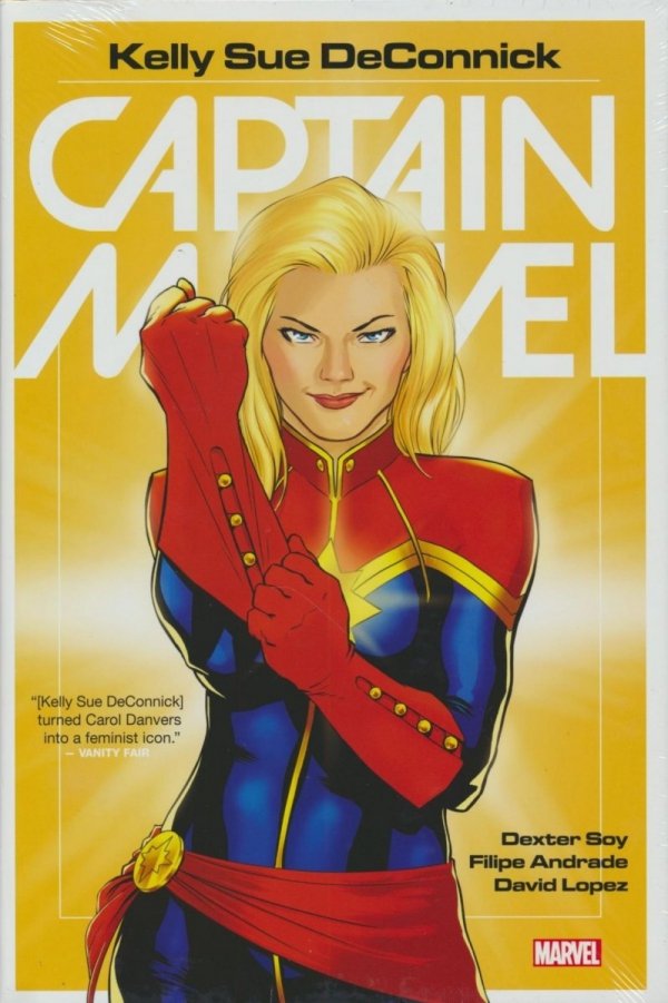 CAPTAIN MARVEL BY KELLY SUE DECONNICK OMNIBUS HC [STANDARD] [9781302946678] **PROMOCJA TOMY**