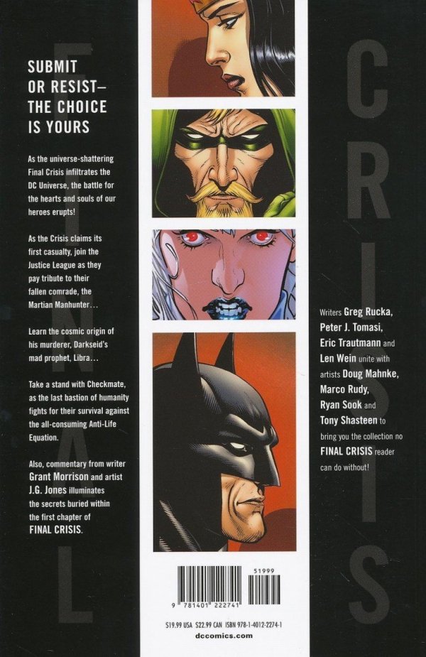 FINAL CRISIS COMPANION TP [9781401222741] **promocja TOMY**