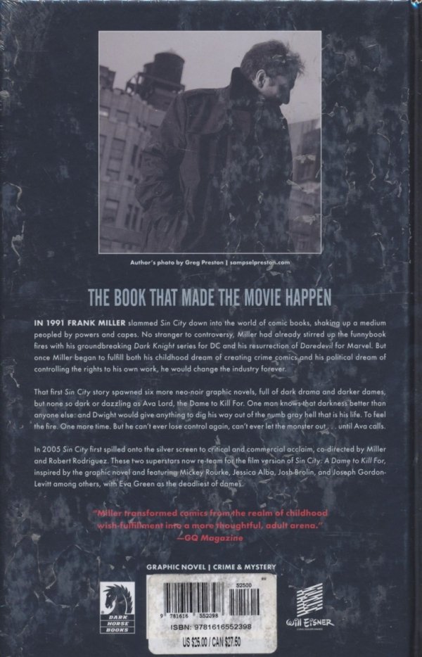 SIN CITY A DAME TO KILL FOR HC [9781616552398]