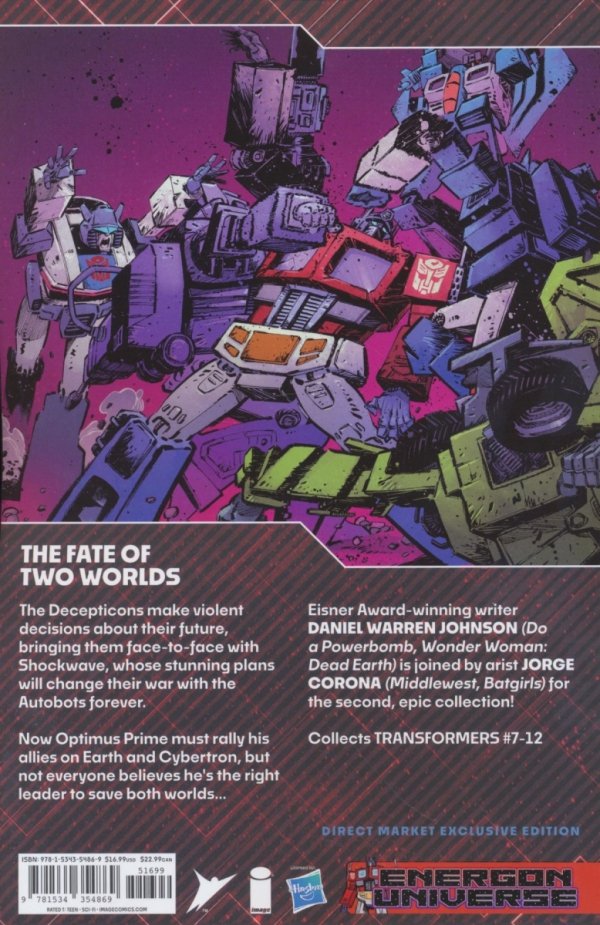 TRANSFORMERS VOL 02 TRANSPORT TO OBLIVION TP [VARIANT] [9781534354869]