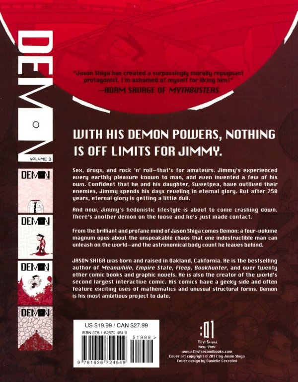 JASON SHIGA DEMON VOL 03 TP [9781626724549] **promocja TOMY**