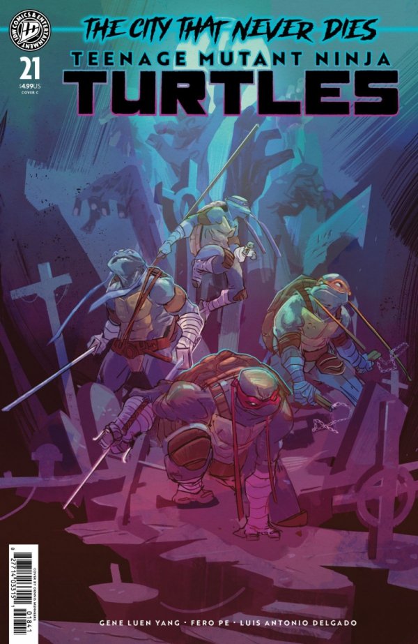 TEENAGE MUTANT NINJA TURTLES #21 VARIANT C MENHEERE [82771403315102131]