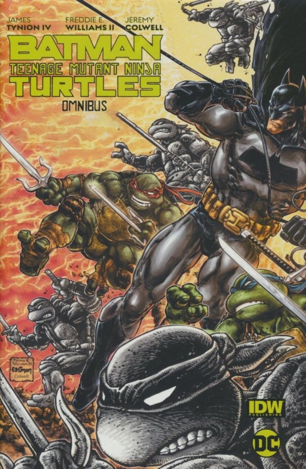 BATMAN TEENAGE MUTANT NINJA TURTLES OMNIBUS HC [9781779513403] **promocja TOMY**
