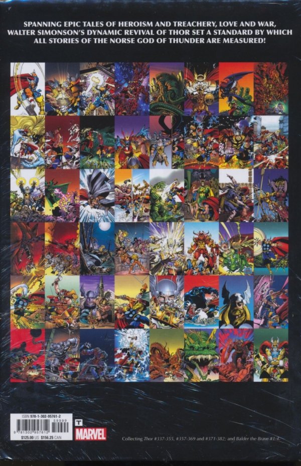 MIGHTY THOR BY WALTER SIMONSON OMNIBUS HC [STANDARD] [9781302957612] **promocja TOMY**