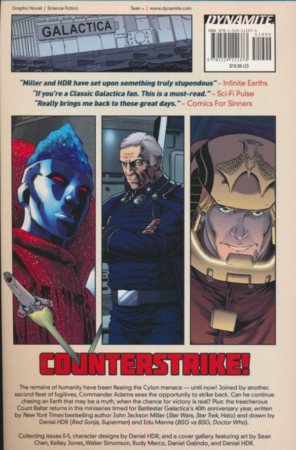 BATTLESTAR GALACTICA COUNTERSTRIKE TP [9781524111373] **promocja TOMY**