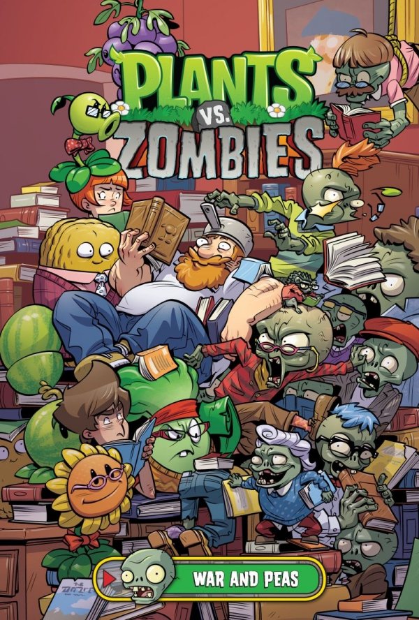 PLANTS VS ZOMBIES WAR AND PEAS HC [9781506706771]