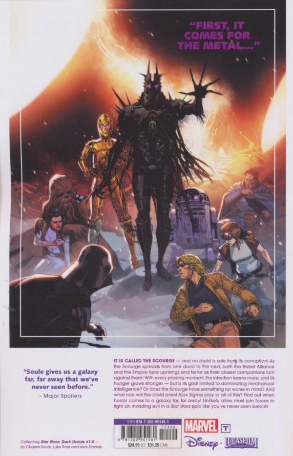 STAR WARS DARK DROIDS TP [9781302951481]