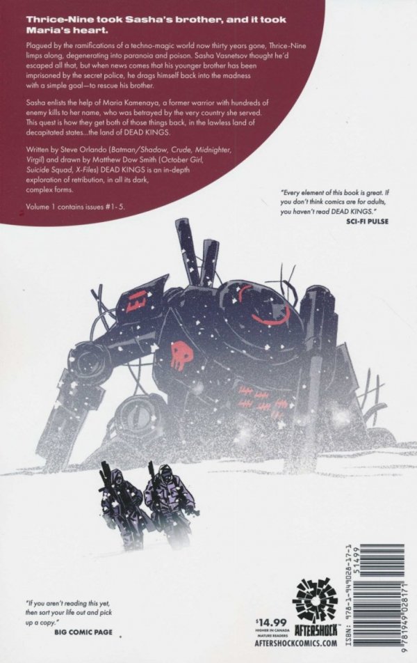 DEAD KINGS VOL 01 HARD ROAD HOME TP [9781949028171]