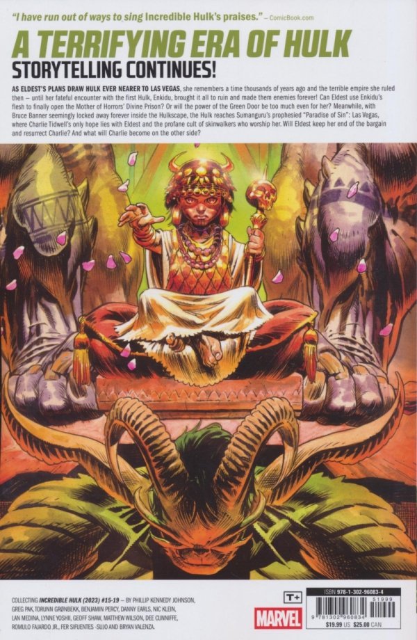 INCREDIBLE HULK VOL 04 CITY OF IDOLS TP [9781302960834]