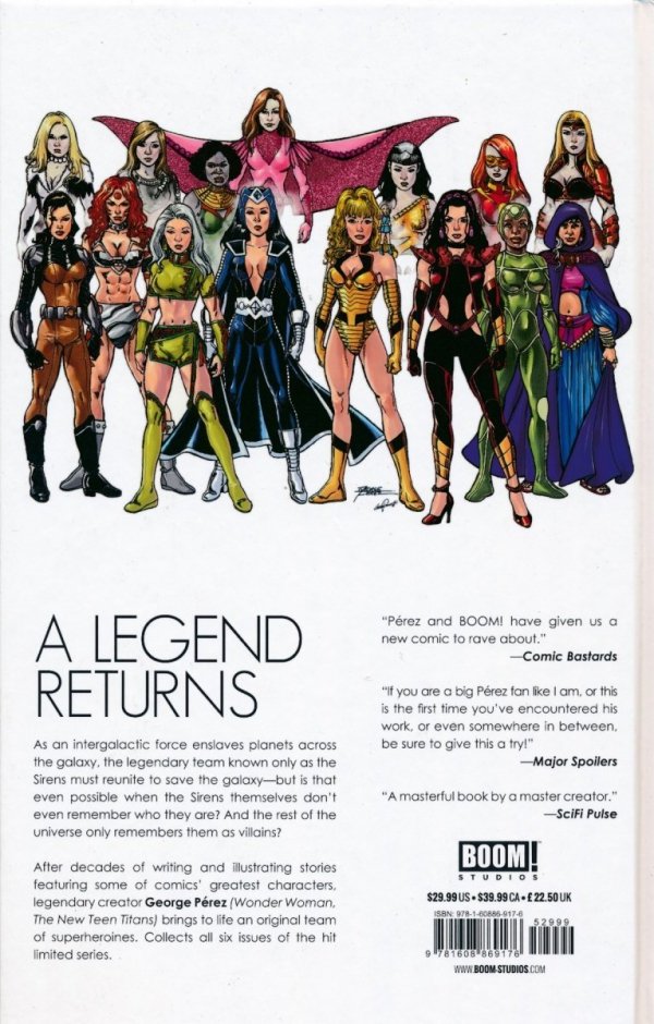 GEORGE PEREZS SIRENS HC [VARIANT] [9781608869176]