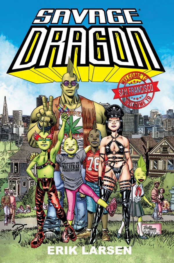SAVAGE DRAGON WELCOME TO SAN FRANCISCO TP [9781534353886]