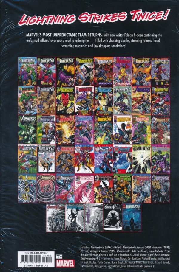 THUNDERBOLTS OMNIBUS VOL 02 HC [VARIANT] [9781302931902] **promocja TOMY**