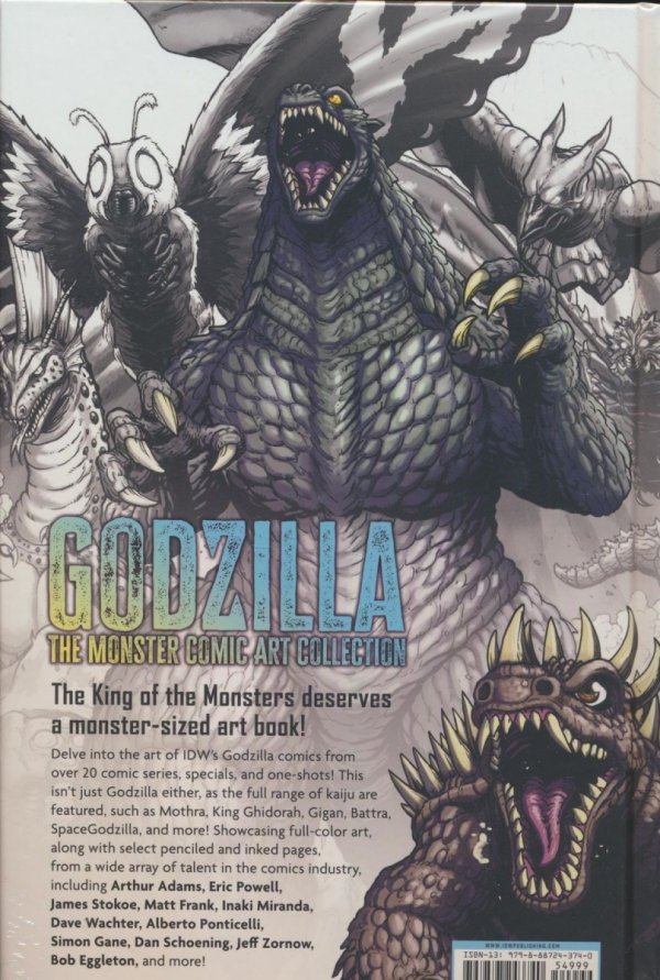 GODZILLA THE MONSTER COMIC ART COLLECTION HC [9798887243740]