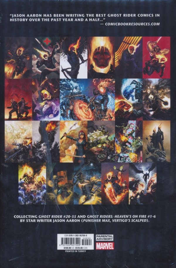 GHOST RIDER BY JASON AARON OMNIBUS HC [STANDARD] [9781302957599] **promocja STOCK SALE**