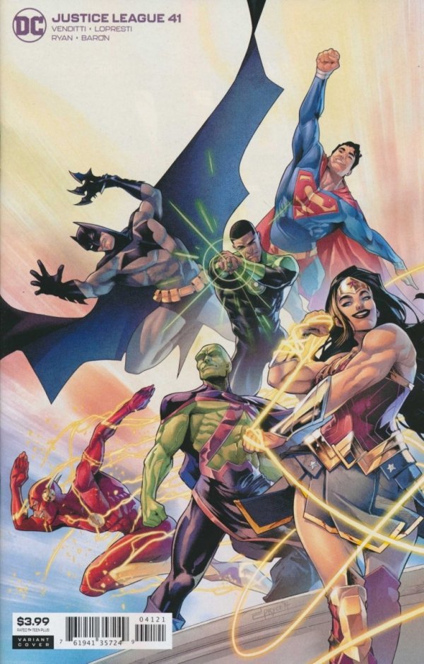 JUSTICE LEAGUE [35724] #41 CVR B [76194135724904121] **promocja ZESZYTY**