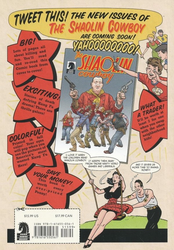 SHAOLIN COWBOY ADVENTURE MAGAZINE TP [9781616550561]