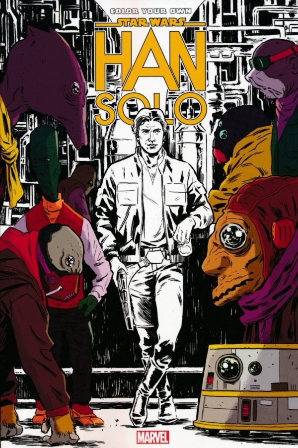 COLOR YOUR OWN STAR WARS HAN SOLO TP [9781302912093]