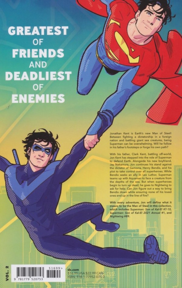 SUPERMAN SON OF KAL-EL VOL 02 THE RISING TP [9781779520753]