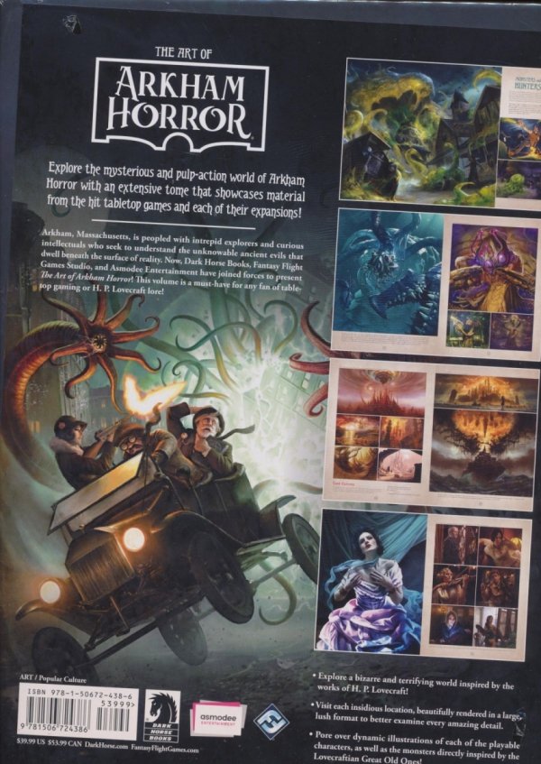 ART OF ARKHAM HORROR HC [9781506724386]