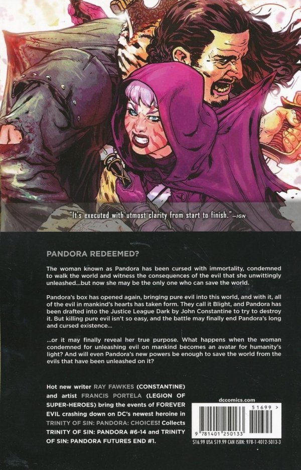 TRINITY OF SIN PANDORA VOL 02 CHOICES TP [9781401250133] **promocja TOMY**