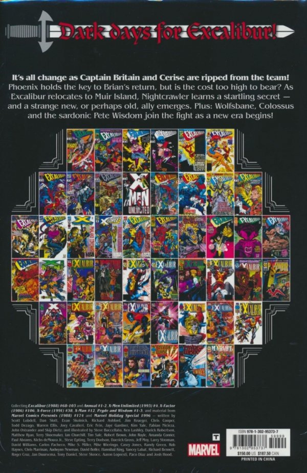 EXCALIBUR OMNIBUS VOL 03 [STANDARD] [9781302953737] **promocja STOCK SALE**