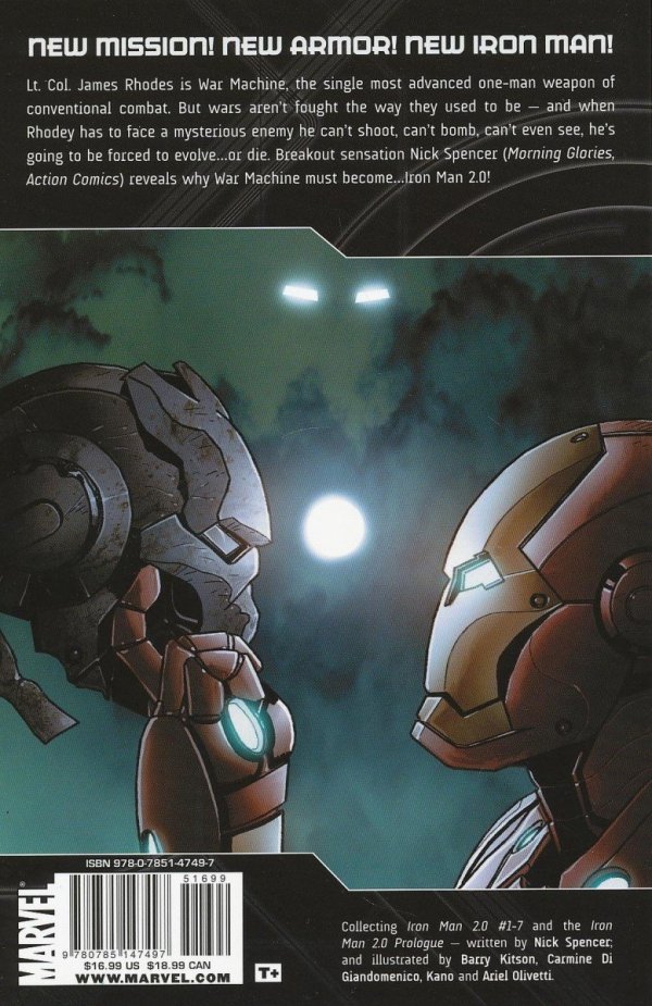 IRON MAN 2.0 VOL 01 PALMER ADDLEY IS DEAD TP [9780785147497] **promocja TOMY**