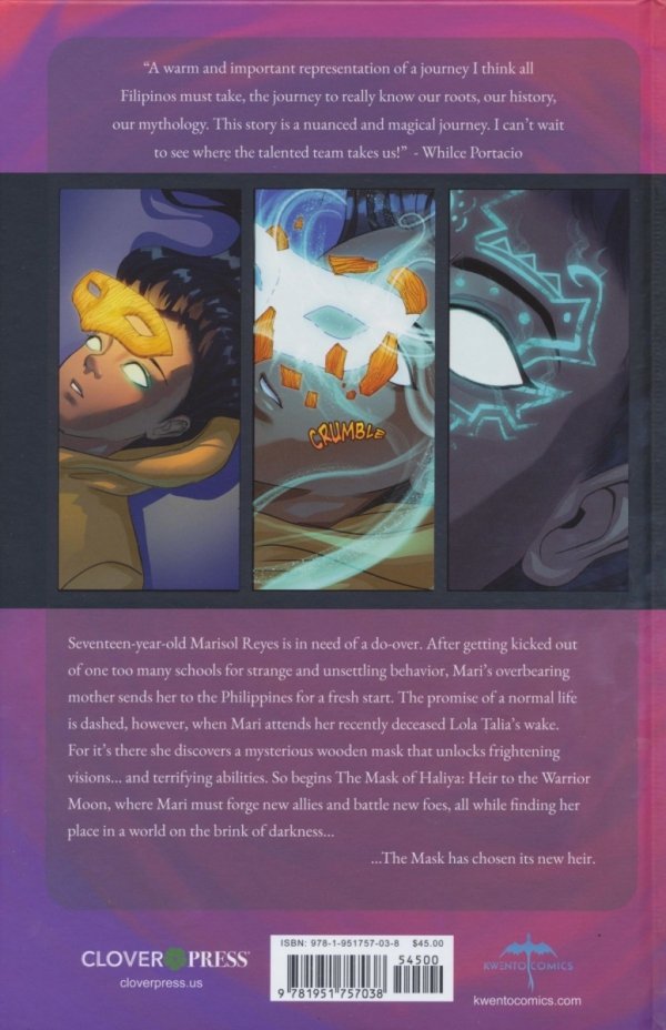MASK OF HALIYA HEIR TO THE WARRIOR MOON HC [9781951757038]