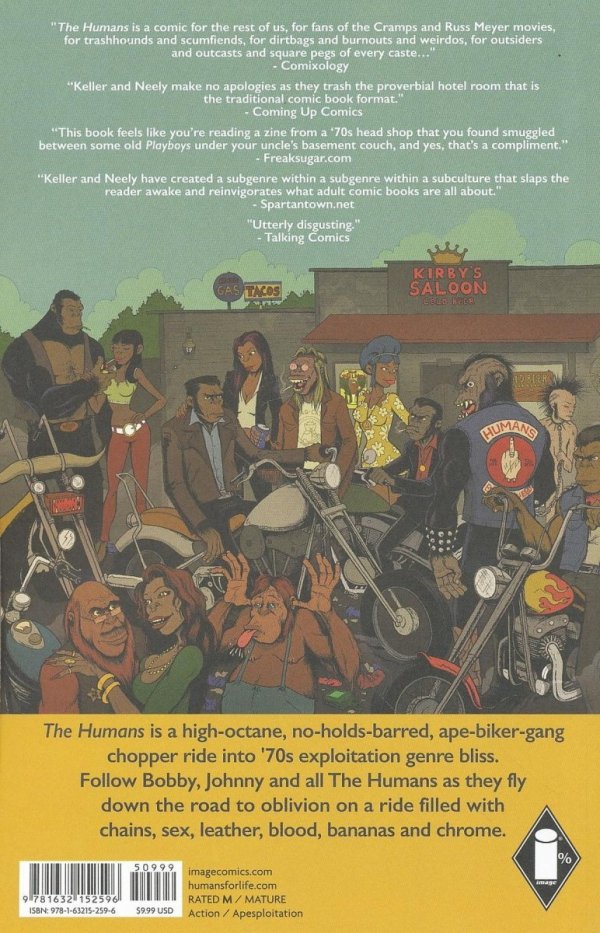 HUMANS VOL 01 HUMANS FOR LIFE TP [9781632152596]