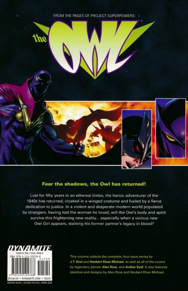PROJECT SUPERPOWERS THE OWL TP [9781524102388] **promocja TOMY**