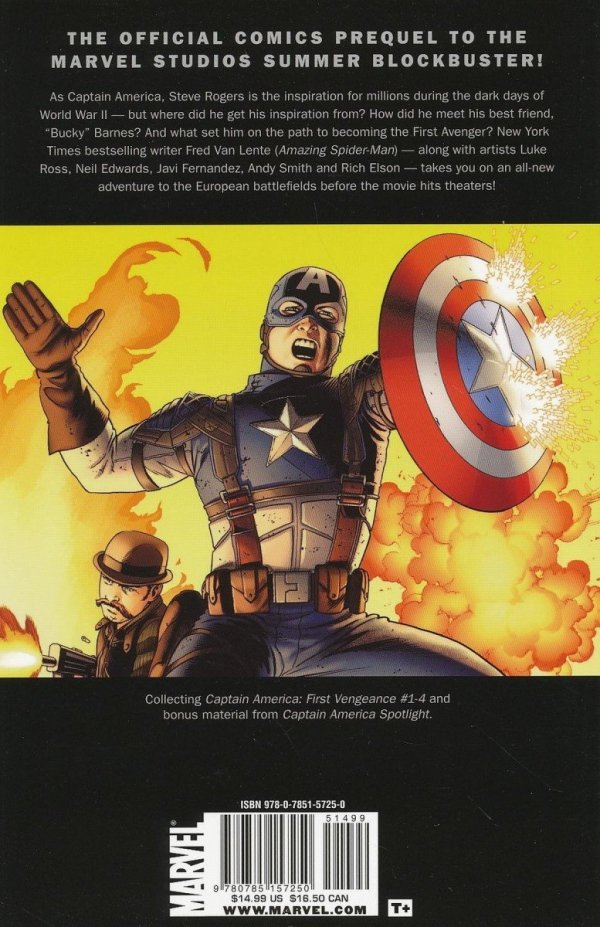 CAPTAIN AMERICA FIRST VENGEANCE TP [9780785157250]