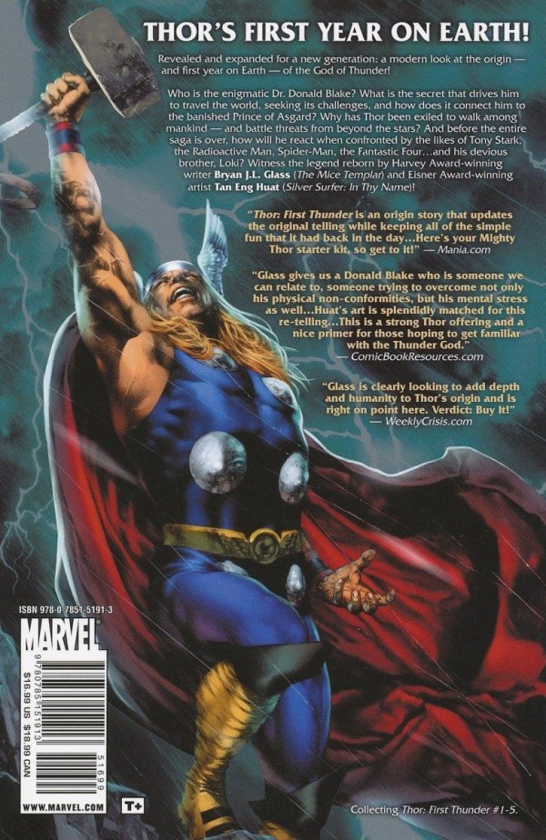 THOR FIRST THUNDER TP [9780785151913]