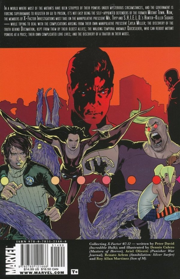 X-FACTOR VOL 02 LIFE AND DEATH MATTERS TP [9780785121466] **promocja TOMY**