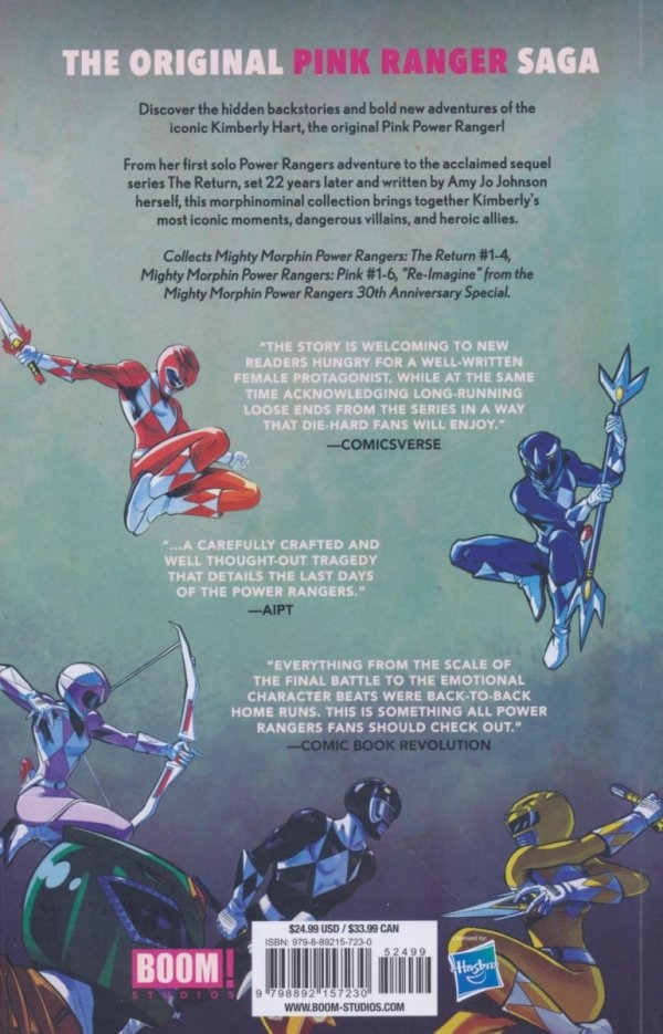 MIGHTY MORPHIN POWER RANGERS THE PINK RANGER TP [9798892157230]